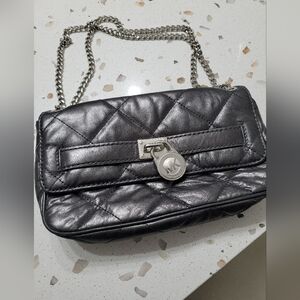 MICHAEL KORS HAMILTON Quilted Flap Shoulder Bag